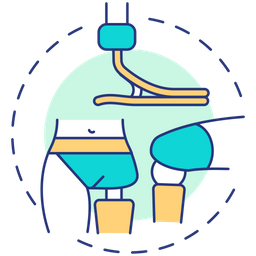 Lower-limb prosthesis  Icon