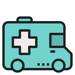 Krankenwagen  Symbol