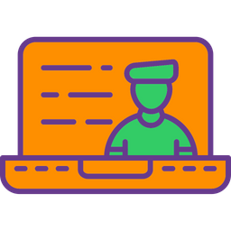 Online Resume  Icon