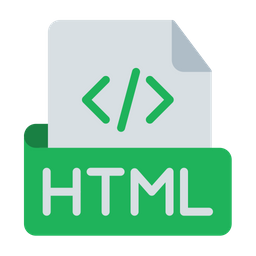 Html File  Icon