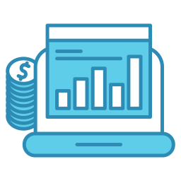 Budget diagram  Icon