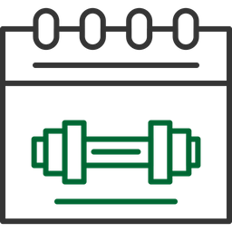 피트니스 일정  아이콘