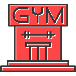 Gym Center  Icon