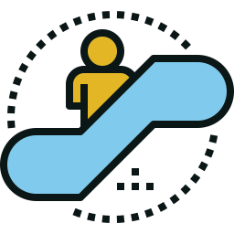 Escalator  Icon