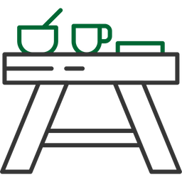 Camping Table  Icon