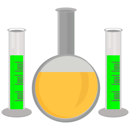 Chemisches Experiment  Symbol