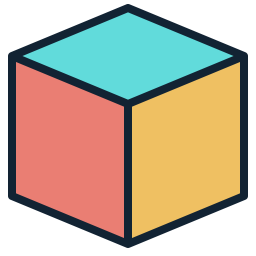 Cube  Icône