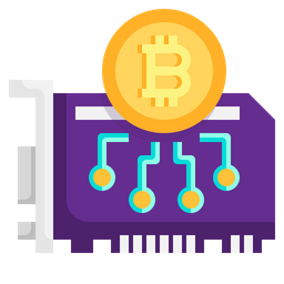 Bitcoin Mining Rig  Icon