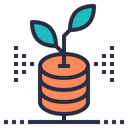 Data Growing  Icon