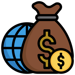 Global Economics  Icon