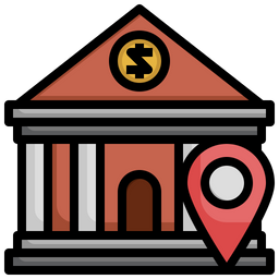 Bank Location  Icon