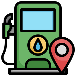 Gas Station Location  Icon