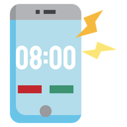 Phone Alarm  Icon