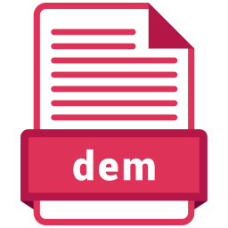 Dem file  Icon