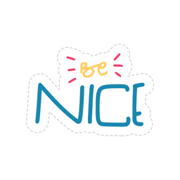 Be nice  Icon