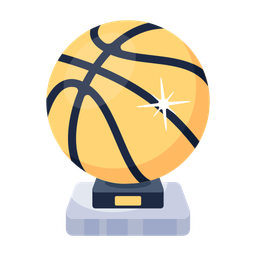 Troféu de basquete  Ícone