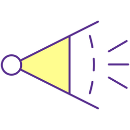 Car headlight adjustment  Icon