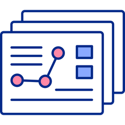 Analyzing data sets  Icon