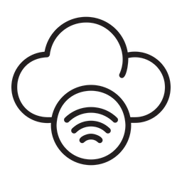 Cloud Network  Icon