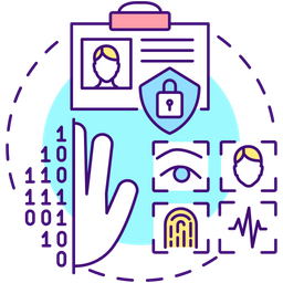 Biometric authentication  Icon