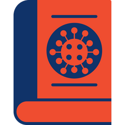 Covid Book  Icon