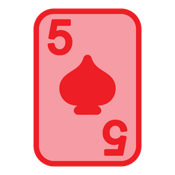 Five Of Spades  Icon