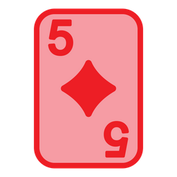 Five Of Diamonds  Icon