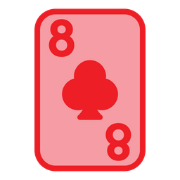 Eight Of Clubs  Icon