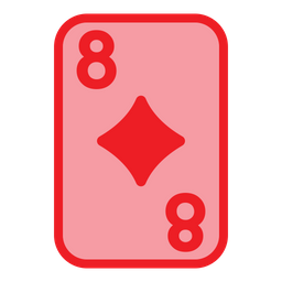 Eight Of Diamonds  Icon