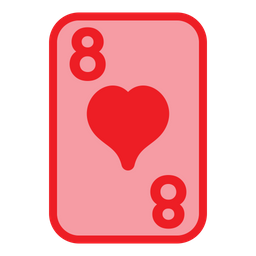 Eight Of Hearts  Icon