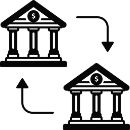 Transferência bancária  Ícone