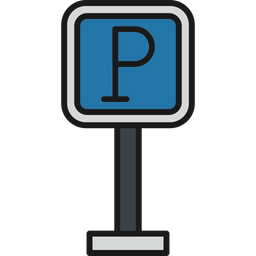 Parking Sign  Icon