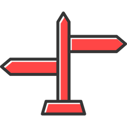 Directional Sign  Icon