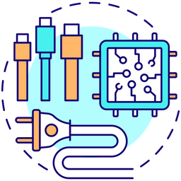 Electronic Component  Icon