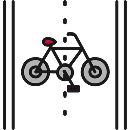 Bike Lane  Icon