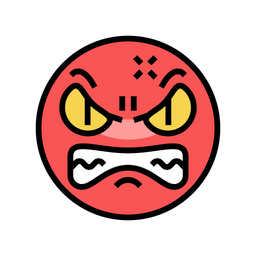 Angry emoji  アイコン
