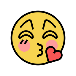 Kiss emoji  アイコン