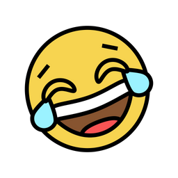 Laughing emoji  アイコン