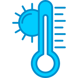 Temperaturas altas  Ícone