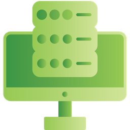 Computer Database  Icon