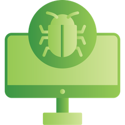 Computer Bug  Icon