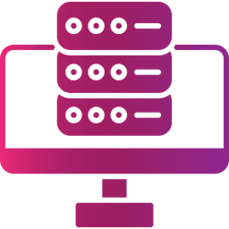 Computer Database  Icon