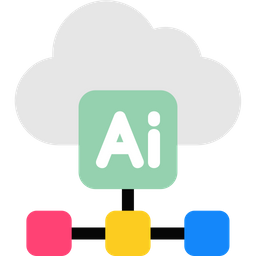 Cloud Ai Connection  Icon