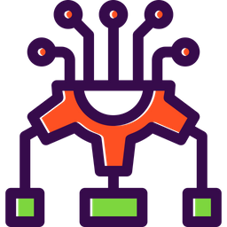 Automated cogwheel  Icon