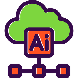 Cloud Ai Connection  Icon