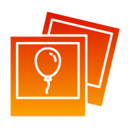 Balloon Picture  Icon