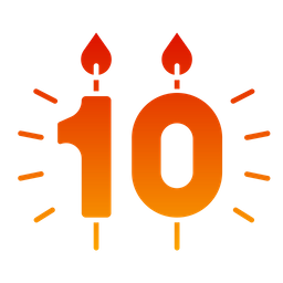 Candle Number  Icon