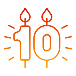 Candle Number  Icon