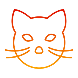 Cat Face  Icon