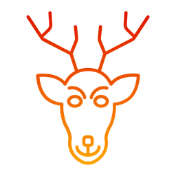 Deer Face  Icon